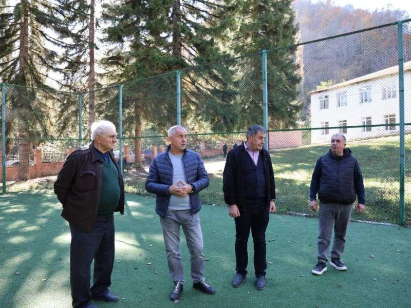 ცაგერის მუნიციპალიტეტის სოფელ ღვირიშში საჯარო სკოლის სარემონტო სამუშაოები დასრულდა